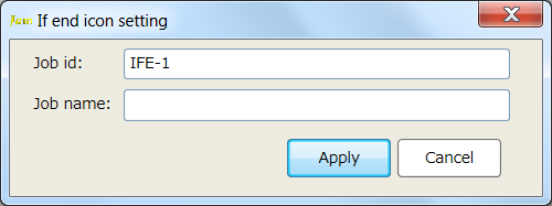 Conditional Branch End Setting