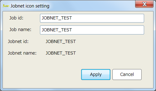 Jobnet Setting